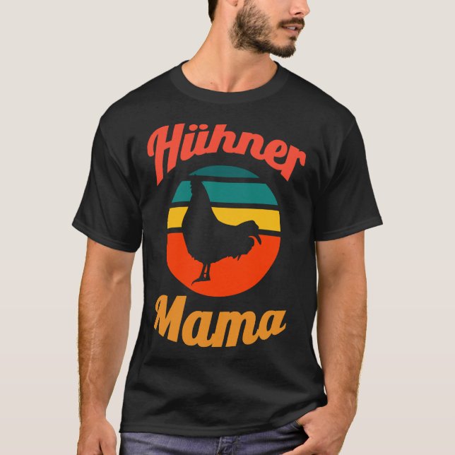 T-shirt Maman poules (Devant)