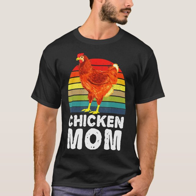 T-shirt Maman Poulet Agricole (Devant)