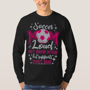 T-shirt Maman Prend En Charge Chaque Jeu Hors Football Foo
