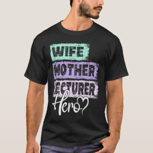 T-shirt Maman professionnelle héroïne mère chargée de cour