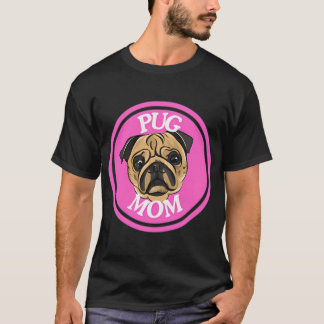 T-shirt Maman Pug
