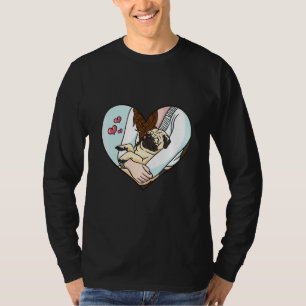 T-shirt Maman Pug Mignonne Amour Animal