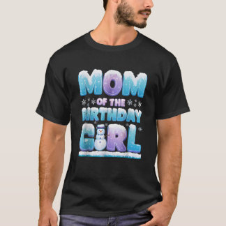 T-shirt Maman qui correspond à la fille d'anniversaire Flo