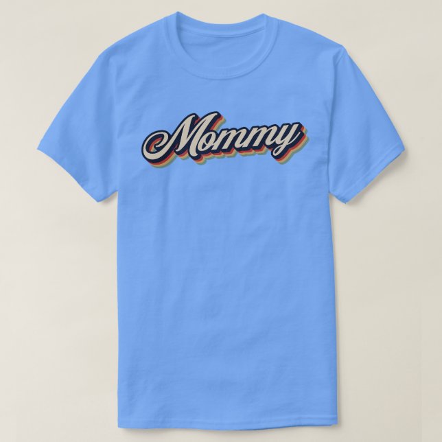 T-shirt Maman rétro Vintage (Design devant)