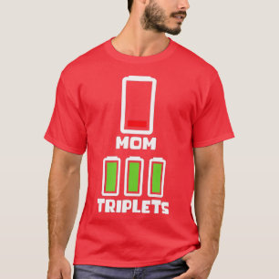 T-shirt Maman riplets Fête des mères Batterie basse Maman