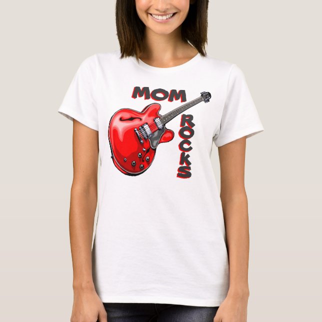 T-shirt Maman Rocks (Devant)