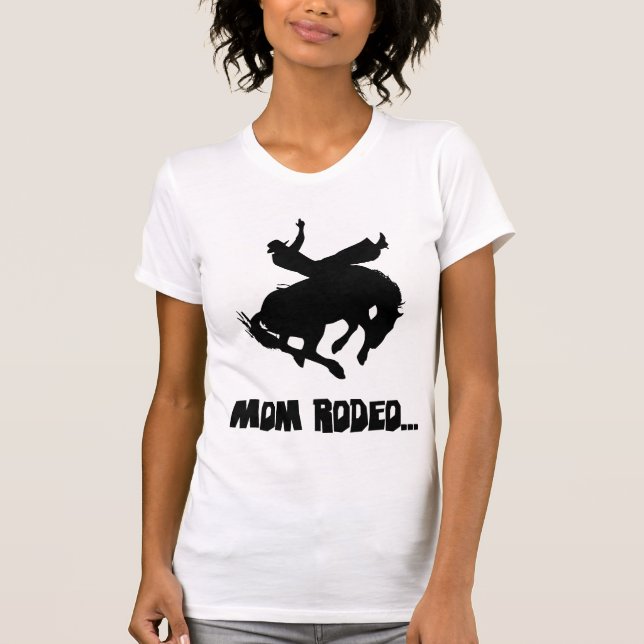 T-shirt Maman Rodéo (Devant)