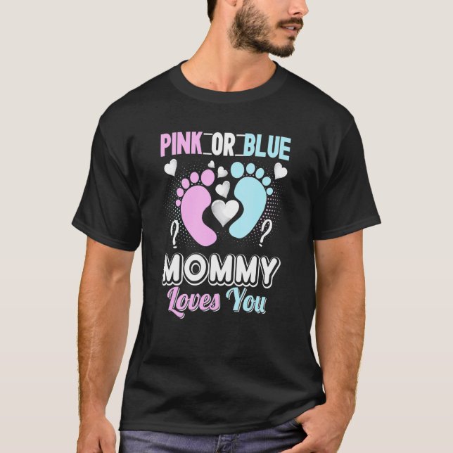 T-shirt Maman Rose Ou Bleue Vous Aime Sexe RevezParty M (Devant)