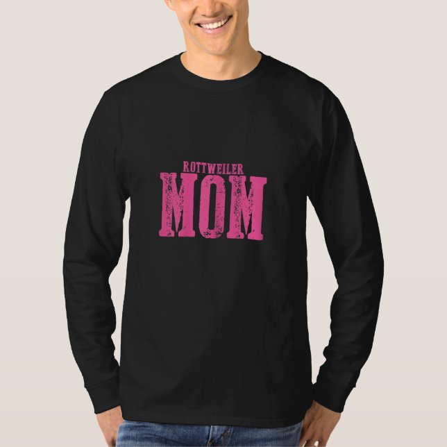 T-shirt Maman Rottweiler pour femmes (Devant)