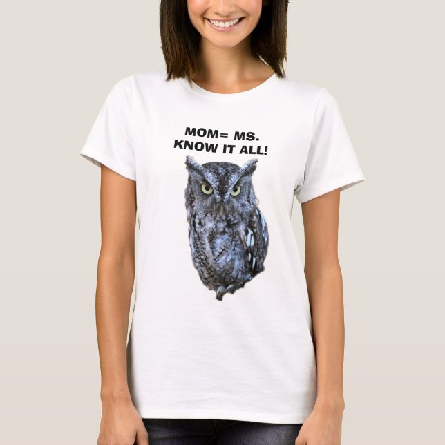 T-SHIRT MAMAN SAIT TOUT  (Devant)