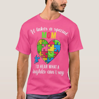T-shirt Maman Sensibilisation sur l'autisme Famille Soutie