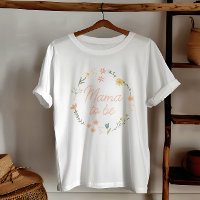 Maman sera un Fleur sauvage élégant