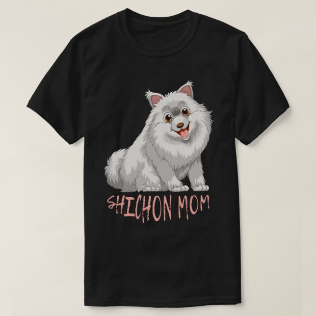 T-shirt maman shichon Fitting (Design devant)