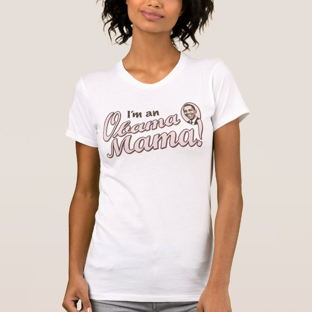 T-shirt Maman Shirt d'Obama (Devant)