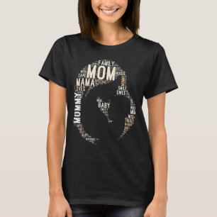 T-shirt Maman Silhouette