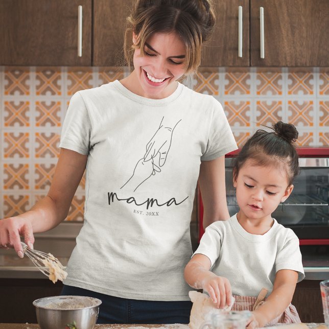 T-shirt Maman Simple et établie (Créateur téléchargé)