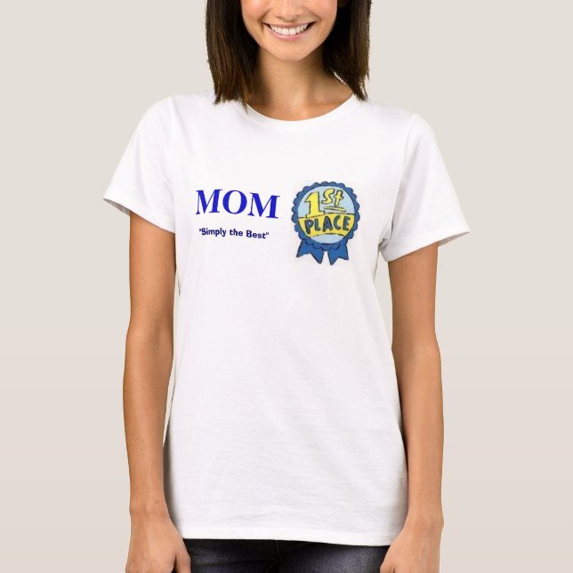 T-shirt MAMAN - simplement le meilleur (Devant)