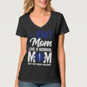T-shirt Maman SMUR Technicien Médical d'Urgence Ambulancie
