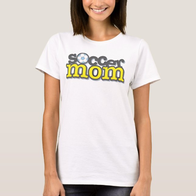 T-shirt Maman Soccer (Devant)