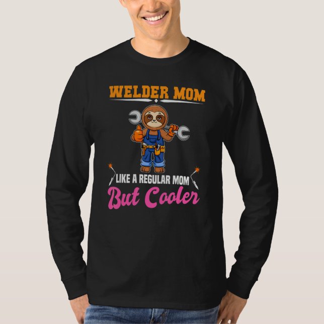 T-shirt Maman Soudure Comme Une Maman Régulière Mais Plus  (Devant)