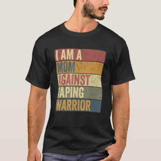 T-shirt Maman soutien anti-vape contre la vape