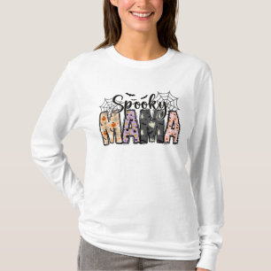 T-shirt Maman Spooky – Halloween mignon pour les mamans