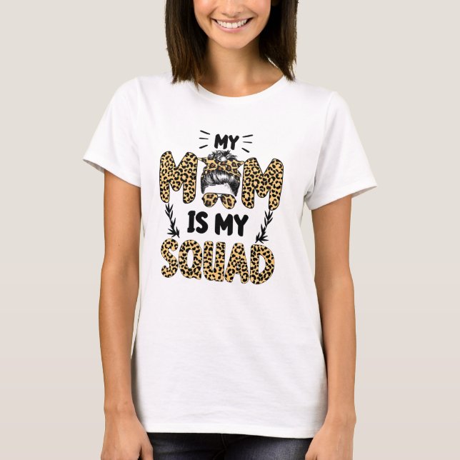 T-shirt Maman Squad (Devant)