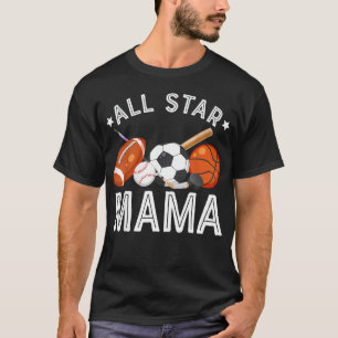 T-shirt Maman Superstar Du Basket-ball Garçon Fêté