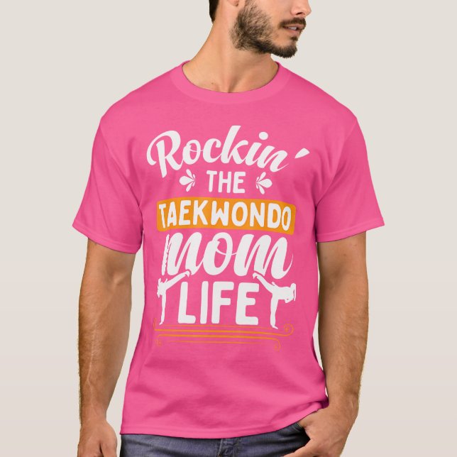 T-shirt Maman Taekwondo (Devant)