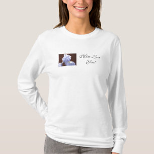 T-shirt Maman t'aime ! Tee-shirts Blue Iris Flower pour fe