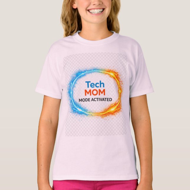 T-shirt Maman Tech Style (Devant)