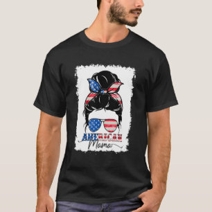 T-shirt Maman Tout Américaine Fête Nationale Américaine Ch