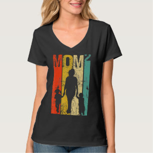 T-shirt Maman Twin Mother Of Twins Maman High2 Fête des mè