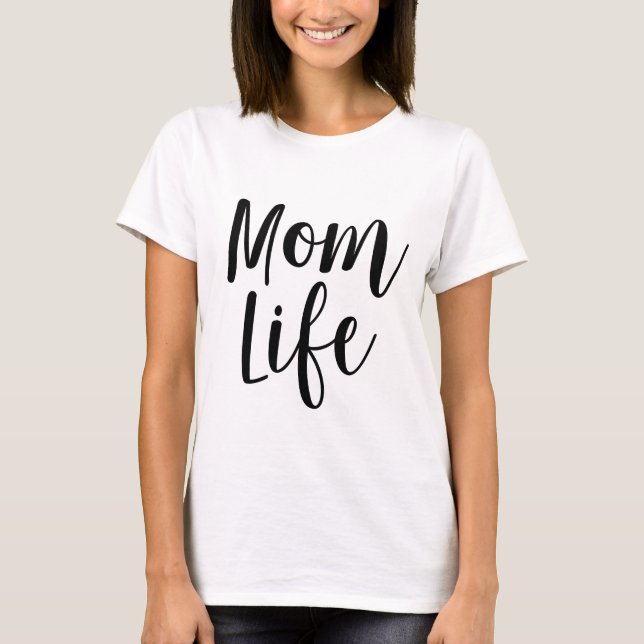 T-shirt Maman Vie (Devant)