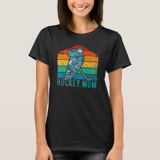 T-shirt Maman vintage Retro Hockey