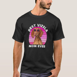 T-shirt Maman Vizsla pour femmes Rétro Mignon Vizsla Hongr