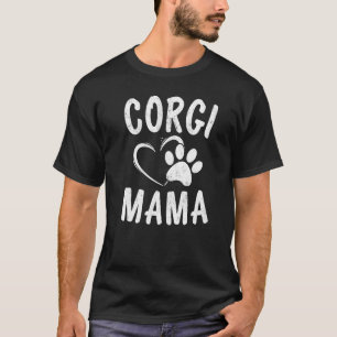 T-shirt Maman Welsh Corgi amusante Vêtements pour animaux 