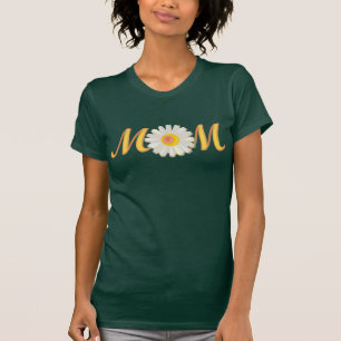 T-shirt Maman White Daisy