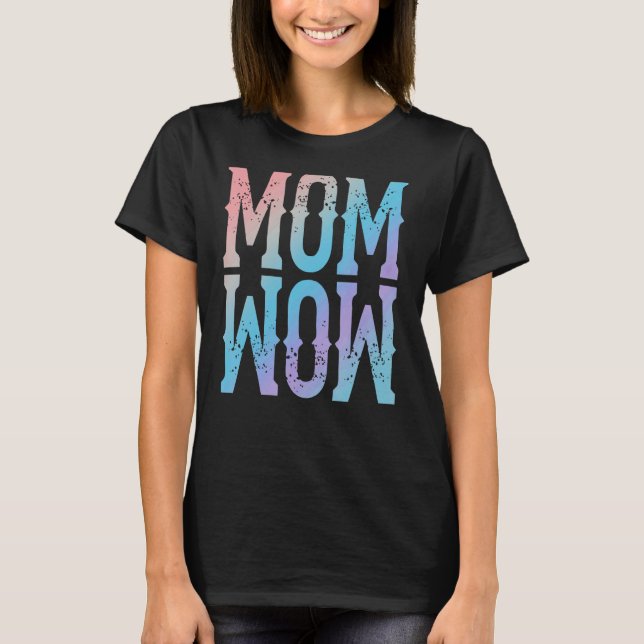 T-shirt Maman Wow Fier Mère (Devant)