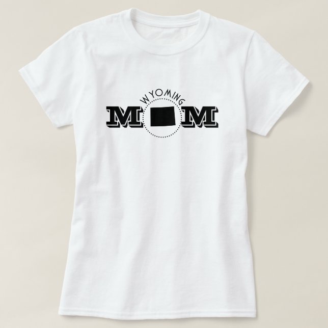 T-shirt Maman Wyoming  (Design devant)