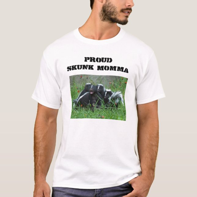 T-shirt Mamans fières de mouffette (Devant)