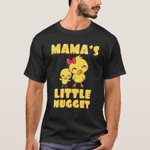 T-shirt Maman's Little Nugget Chicken Lover Maman's