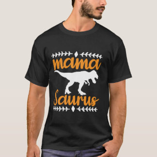 T-shirt Mamasaurus Dinosaur Costume féminin amusant T Rex 