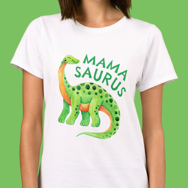 T-shirt Mamasaurus Dinosaur Maman du garçon d'anniversaire (Mamasaurus Dinosaur Mom of the Birthday Boy T-Shirt)