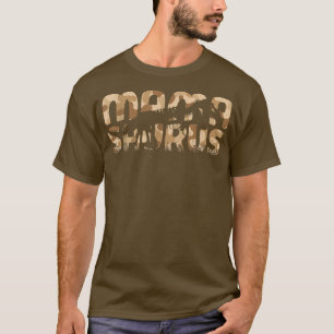 T-shirt Mamasaurus Dinosaure Squelette Caméra Mama Saurus