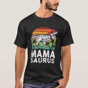 T-shirt Mamasaurus Funny T Rex Dinosaur Famille Mama Sauru