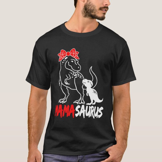 T-shirt Mamasaurus Mama Rex Dinosaur Mother s Day (Devant)
