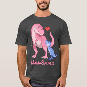 T-shirt Mamasaurus maman bébé garçon TRex Dinosaures