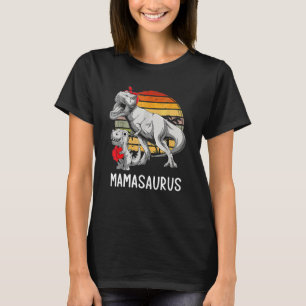 T-shirt Mamasaurus Rex Dinosaur Mama Saurus Family Matchin