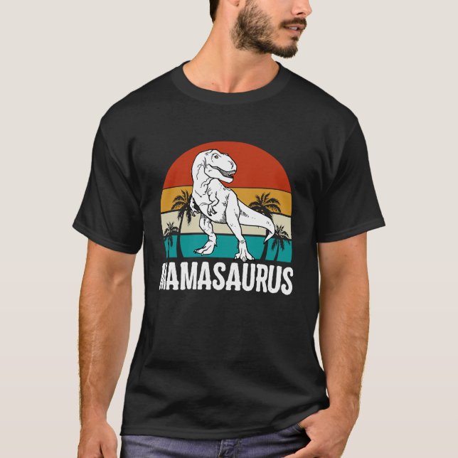 T-shirt Mamasaurus Rex Dinosaur Mama Saurus Mothers Day Wo (Devant)
